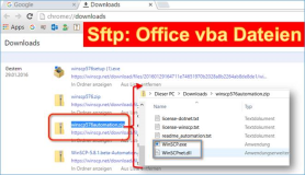 Access: SFTP using in MS Office vba Teil 2 Basic