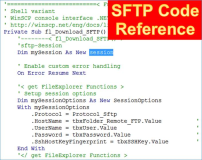 Access: Referenz zu SFTP Code Objekten
