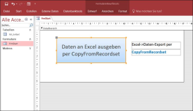 Export Access Table direct to Excel