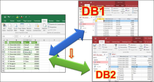 Excel: Switching the data connection to another database