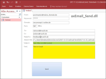 Send email from Excel and Access