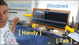 Expand Windows with a mobile phone or tab as a monitor