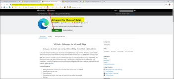 Debugging with the Microsoft Browser in VS Code